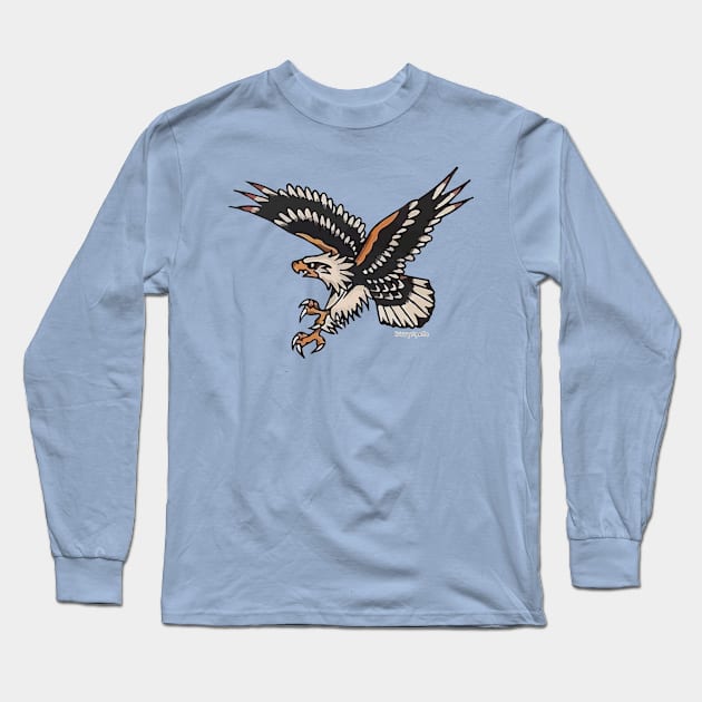 American Eagle Long Sleeve T-Shirt by DizzySpells Designs